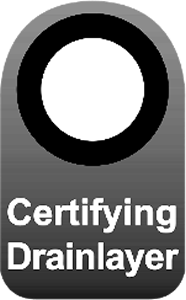 certifying drainlayer logo