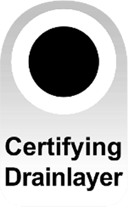 certifying drainlayer logo